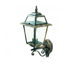 Searchlight Lanterne de jardin New Orleans Aluminium Or noir 1 ampoule 49,5cm Matériau : AluminiumColoris : Or noirNombre d'ampoules : 1Type d'ampoule : E27Puissance Max en Watts (W) : 60Ampoules incluses : NonIP44Classe de protection : 1Hauteur