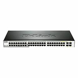 Switch D-Link DGS-1210-48 44 p 10 / 100 / 1000 Mbps 4 x SFP