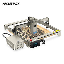 ATOMSTACK-3 ATOMSTACK S20 PRO Machine gravure laser, puissance laser 20W, protection des yeux, zone de gravure 400x400mm, structure en alliage d'aluminium, peut graver du métal/acier inoxydable miroir 304, découpe de planches de bois de paulownia 12-15mm, 100-240V