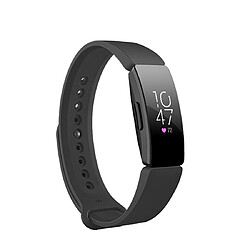 Wewoo Bracelet pour montre connectée Smartwatch avec à poignet à fixation rapide Fitbit Inspire HR noir