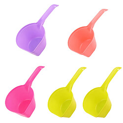 Cuillère oiseau perroquet Perruche Poisson chien 5pack Grand Scoop de Nourriture pour Chien Chat Hamster En Plastique