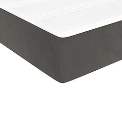 Acheter vidaXL Matelas de lit à ressorts ensachés 90x210x20 cm velours