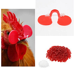 Avis 1000x Poulet Pinless Peepers Volaille Blinders Spectacles Anti-Pecking