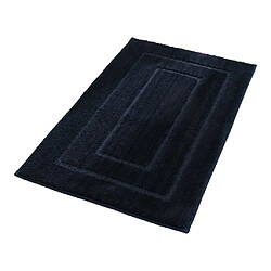 Tapis De Bain Antidérapant Shaggy Super Soft Bath Shower Mat Bleu Foncé 50x80cm