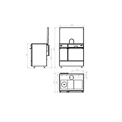 Avis Cuisinière à bois 10.5kw noir - 240163NOIR - GODIN