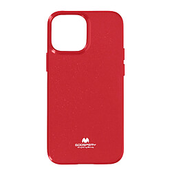 Coque Silicone Mercury iPhone 13 Pro Max Coque iPhone 13 Pro Max Silicone Gel Effet Brillant Mercury rouge