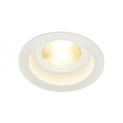 Slv CONTONE IP44 encastré rond, blanc, LED 13W variable 2000-3000K