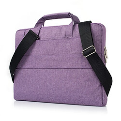 Wewoo Sacoche pour ordinateur portable Violet 11,6 pouces et ci-dessous Macbook, Samsung, Lenovo, Sony, DELL Alienware, CHUWI, ASUS, HP Un sac à bandoulière Zipper épaule,