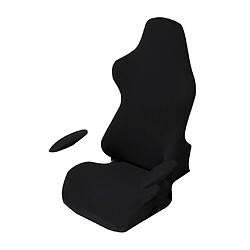 Acheter pivotant fauteuil housse cybercafé siège de bureau accoudoir housse noir