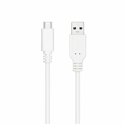 Câble USB-C NANOCABLE 10.01.4001-L150-W Blanc 1,5 m