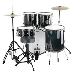 XDrum Rookie 22? Batterie Noir Standard Avec Set de Sourdines