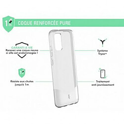 Force Case Coque Renforcée pour Samsung Galaxy A02s PURE Transparent