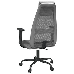 Maison Chic Chaise Gaming | Chaise de bureau Ergonomique Fauteuil réglable en hauteur gris -GKD53428 pas cher