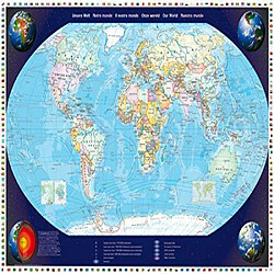 Puzzle Schmidt Notre monde, 2000 piAces