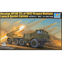 Trumpeter Maquette Camion Russian 9p140 Tel Of 9k57 Uragan Multiple Launch Rocket System