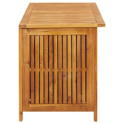 Acheter Helloshop26 Coffre boîte meuble de jardin rangement 113 x 50 x 58 cm bois d'acacia solide 02_0013000