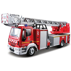 Ludendo Modèle réduit - Iveco Magirus 150E 25 L - Collection Emergency Force - Echelle 1/50 : Pompiers BURAGO Camion Iveco Magirus 150-E 28 grande échelle pompier en métal a l'échelle 1/55eme