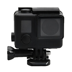 Wewoo Pour GoPro HERO4 ABS boîtier squelette housse de protection avec boucle de montage de base et vis mère 