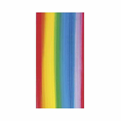 Rayher Feuille de cire Arc-En-Ciel 20 x 10 cm - Rayures verticales