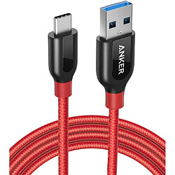 Anker Câble USB C vers USB 3.0 de 180 cm Powerline+ Extra Solide pour Appareils USB Type C