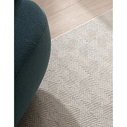 Avis Hadorn Tapis 160x160 gris clair Davos Cilia