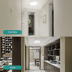 Universal Luminaire Lustre LED 24W 2160lm Facile à installer Plafond Lampe Chambre Moderne Salon