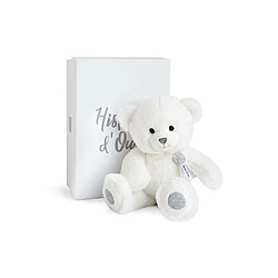 Peluche Ours Charms Blanc 24 cm - Histoire d'Ours