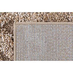 Hadorn Tapis shaggy 185x125 brun Thun Scutum pas cher