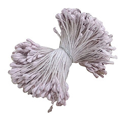 Acheter 720 Pièces Double Têtes Fleur Artificielle Étamine Pistil Pour La Décoration De Mariage 6 Cm