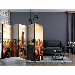 Paris Prix Paravent 5 Volets Colors of New York City III 172x225cm