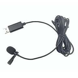 Micro omnidirectionnel à pince à revers USB pour ordinateur portable, PC, téléphone portable, parfait pour le Podcasting, les jeux, l'enregistrement, pas cher