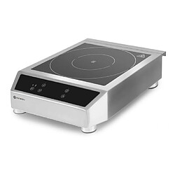 Hendi 239711 Table de Cuisson Acier Inoxydable 3500W 230V Blance