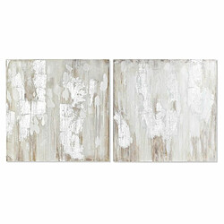 Cadre DKD Home Decor Abstrait Moderne (100 x 3,7 x 100 cm) (2 Unités)