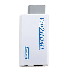 Wewoo Adaptateur convertisseur Plug and Play Wii vers HDMI 1080p Wii 2 hdmi 3.5mm Boîte audio Wii-link pour Nintendo Wii