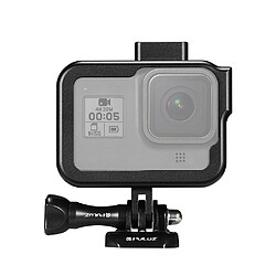 Wewoo pour GoPro HERO8 Etui de protection cadre en alliage d'aluminium avec noirboucle de base et longue vis Noir 