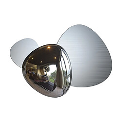 MAYTONI Applique murale LED intégrée moderne nickel, 3000K 