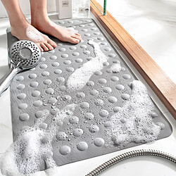 LUUCOZK Tapis de bain antidérapants absorbants à séchage rapide pour salle de bain - Gris-40x70cm 