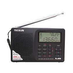 Universal Récepteur portable PL 606 Digital PLL Senior/Radio FM Stéréo/LW/SW/MW DSP Rechargeable léger