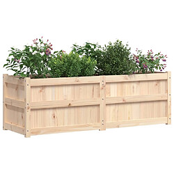 Acheter Maison Chic Jardinière,Bac à fleurs - pot de fleur 150x50x50 cm bois de pin massif -GKD67518