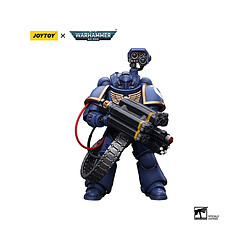 Joy Toy Warhammer 40k - Figurine 1/18 Ultramarines Desolation Marine with Castellan Launcher (Superfrag) 12 cm