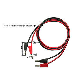 Banane à banane prise 4mm Convertisseur Câble pas cher