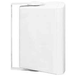 Avis vidaXL Haut-parleurs stéréo muraux 2pcs blanc intérieur extérieur 100W