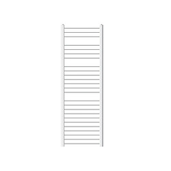 LuxeBath Radiateur de salle de bain Sahara Raccord latéral sèche-serviettes Blanc 50 x 150 cm