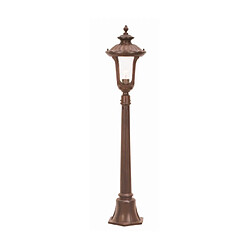 Elstead Lighting Lampe sur pied extérieur Chicago Patine Bronze Rouillé Coloris : Patine Bronze RouilléNombre d'ampoules : 1Type d'ampoule : E27Puissance max par ampoule (W) : 100Ampoules incluses : NonIP : 44Hauteur en Cm : 115Largeur en Cm :