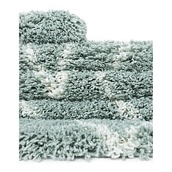 Hadorn Tapis shaggy 245x160 vert Lachen Fence pas cher