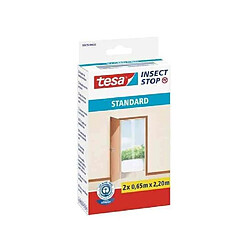 TESA Moustiquaire Standard pour portes - 2 m x 0,65 m x 2 m - Blanc