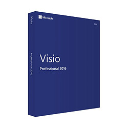 Microsoft Visio 2016 Professionnel - Clé licence à télécharger - Livraison rapide 7/7j