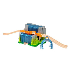 Brio World Pont + Tunnel Cascade Smart Tech Sound - Accessoire STEM pour circuit de train en bois - Ravensburger - Des 3 ans - 3