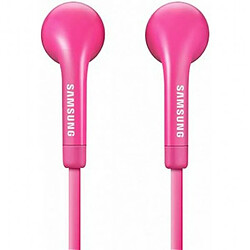 Samsung Écouteurs Filaire Jack 3.5mm 3 boutons EO-HS3303P Rose