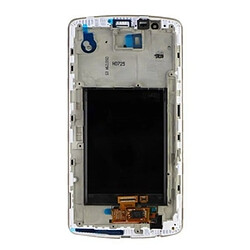 Avis Wewoo Pour LG G3 / D850 blanc / D851 / D855 / VS985 pièce détachée LCD Affichage + Écran Tactile Digitizer Assemblée avec Cadre